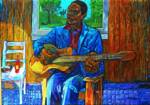 Blues Man with Fish and Hot Sauce_image